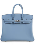 Hermès Birkin 25 Bleu Lin