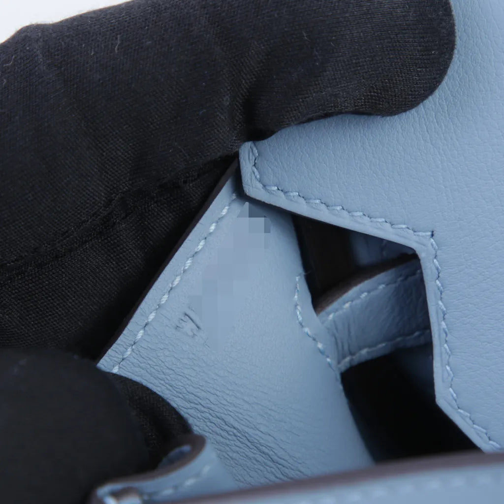 Hermès Birkin 25 Bleu Lin