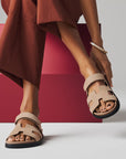 Hermès Chypre Sandals Beige Sable