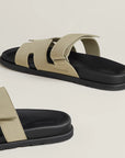 Hermès Men’s Chypre Sandals Vert Mosaïque
