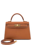 HERMÈS MINI KELLY GOLD