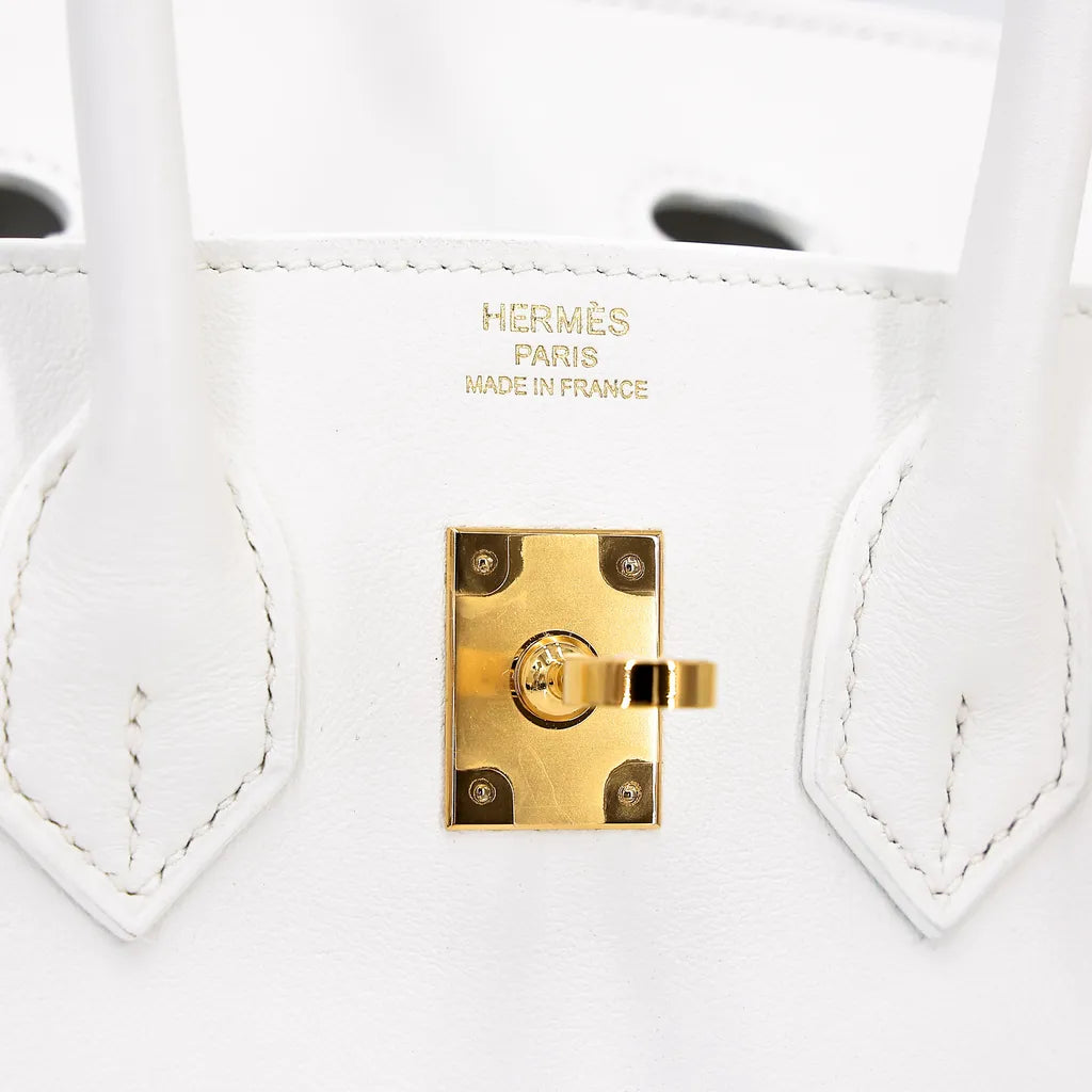 Hermès Birkin 25 New white
