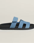 Hermès Chypre Sandals Bleu Jean