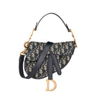 Dior Mini Saddle Bag With Strap.