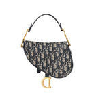 Dior Mini Saddle Bag With Strap.