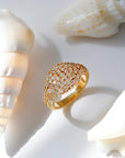 Diamond Pinky Ring