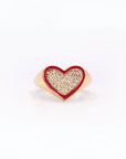 HEART PINKY RING