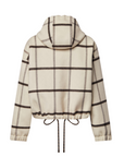 Louis Vuitton Check Motif Hooded Jacket