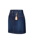 Louis Vuitton Washed Denim Skirt