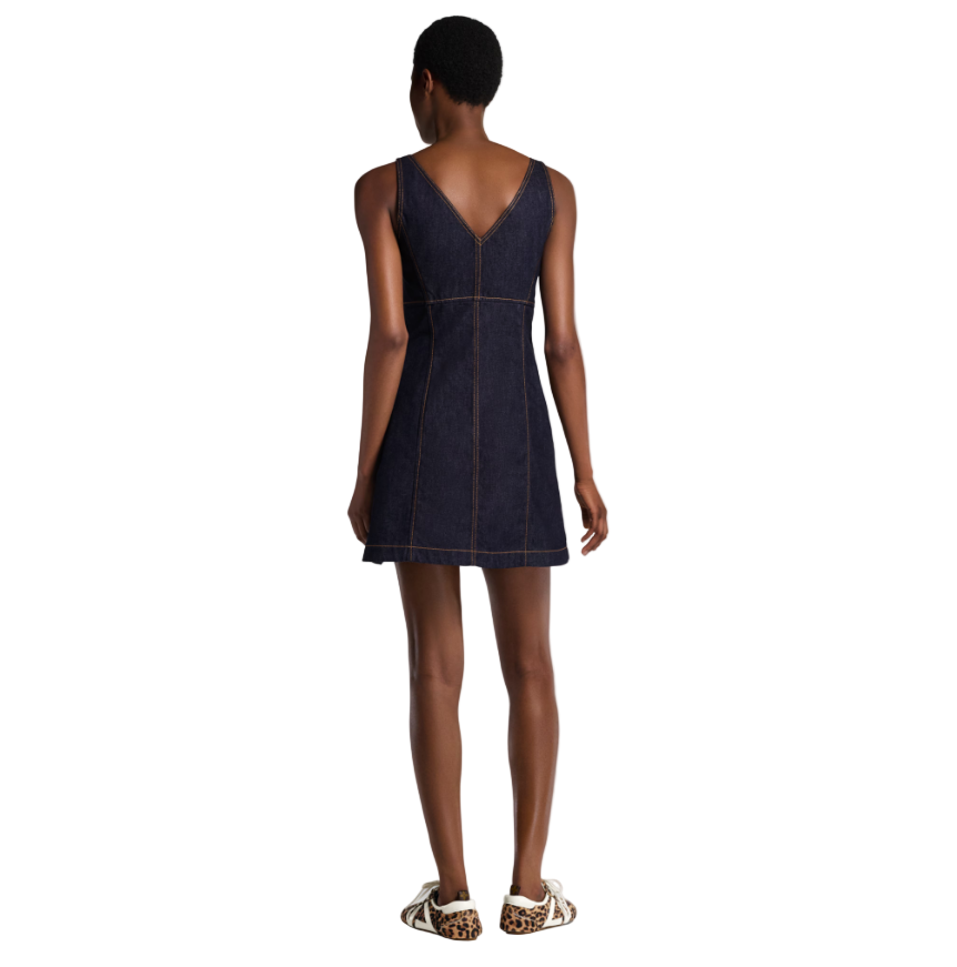 Louis Vuitton Denim Mini Dress