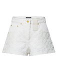 Louis Vuitton Monogram Fil Coupé Denim Shorts