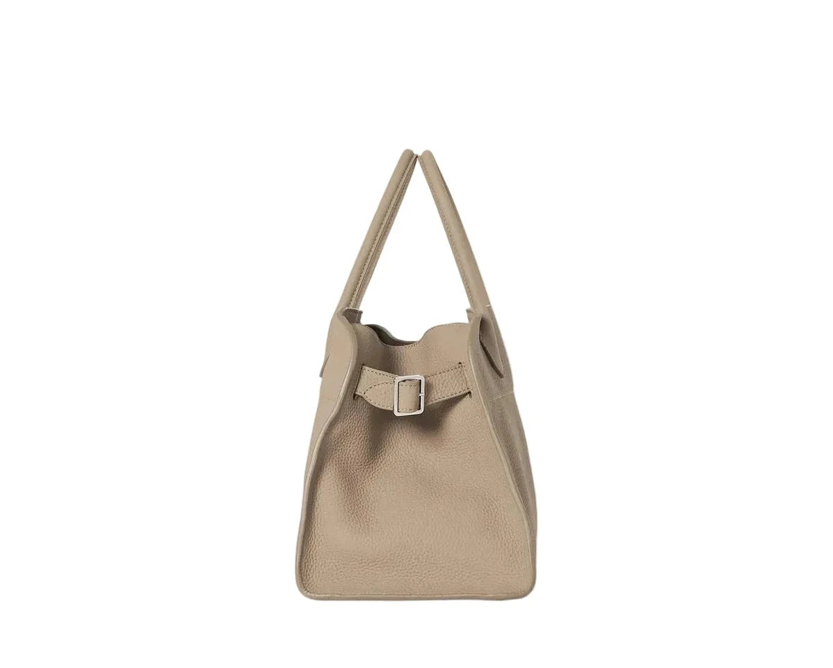 The Row Margaux 12 Bag In Leather.