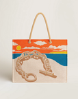 HERMÈS Beach Bag