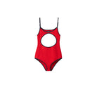 Miu Miu Technical Knit Swimsuit.