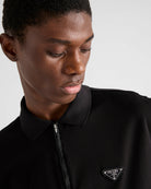 Prada Piqué Polo Shirt.