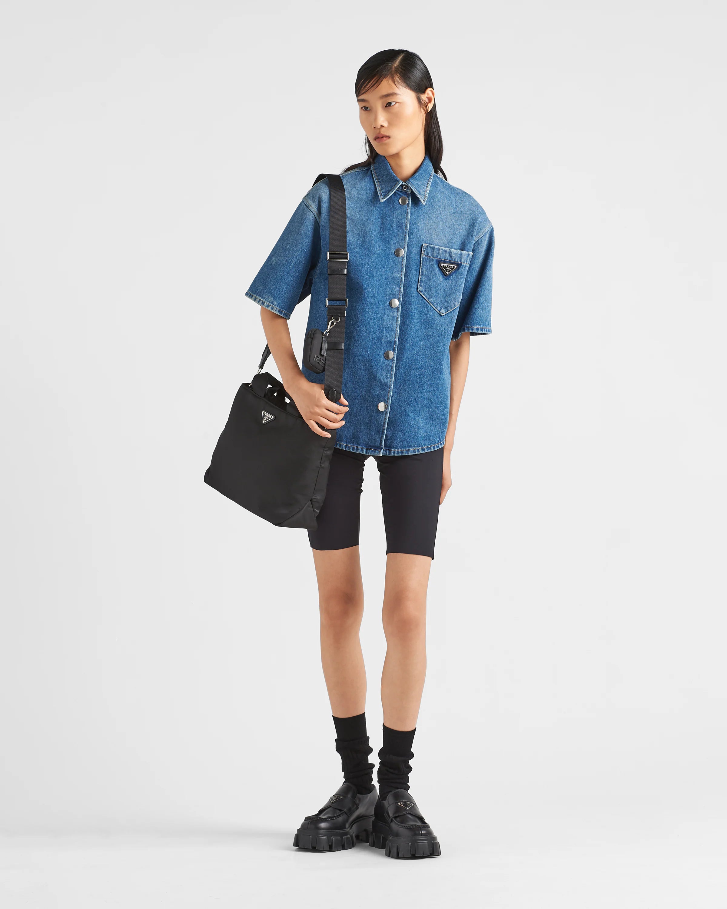 Prada Denim Shirt.