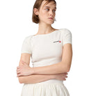 Petit Bateau X Miu Miu stretch jersey bodysuit.