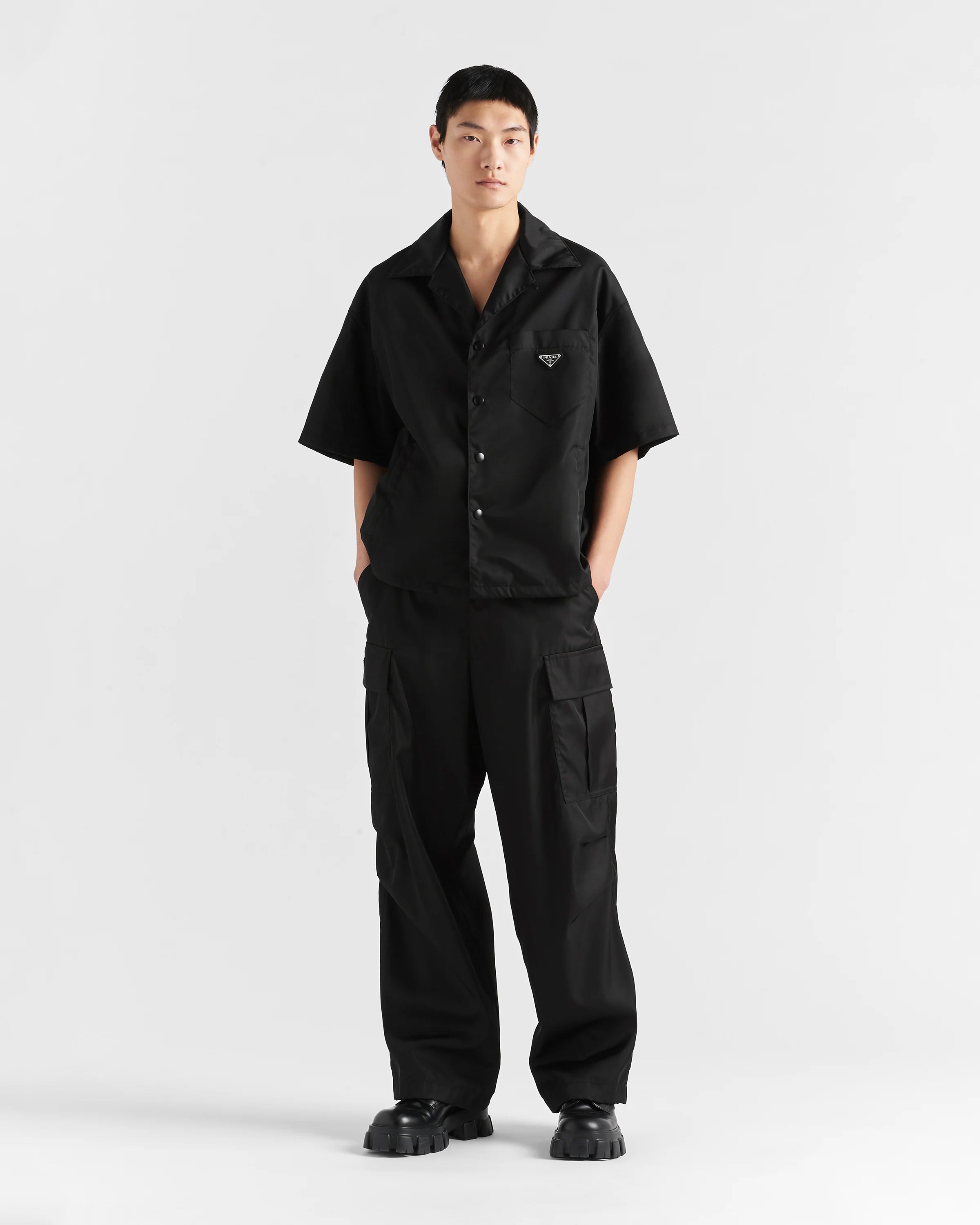 Prada Re-Nylon Short Sleeved Shirt – Coco Et Loco