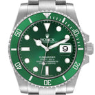 Rolex Submariner Date 116610Lv Hulk Green Dial Oyster Perpetual 40Mm Oystersteel.
