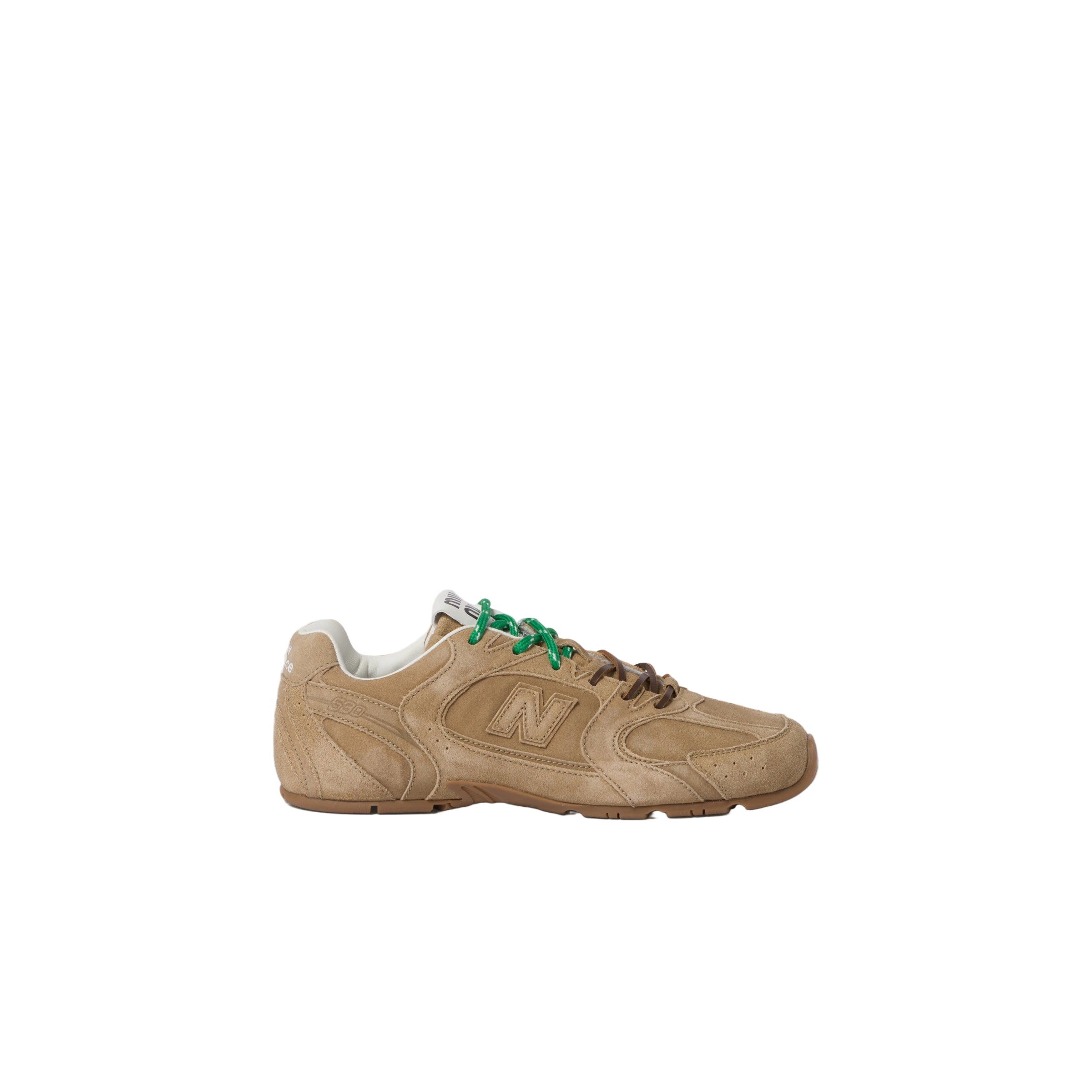 New Balance X Miu Miu 530 SL suede sneakers.