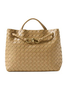 Bottega Veneta Andiamo medium leather tote.